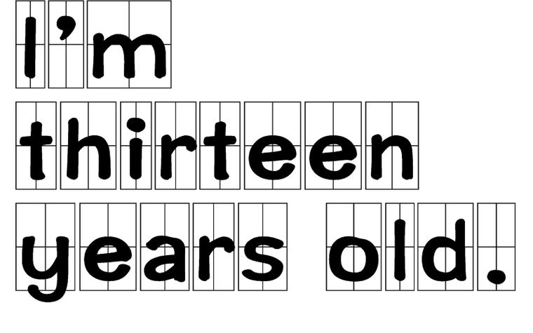thirteen years