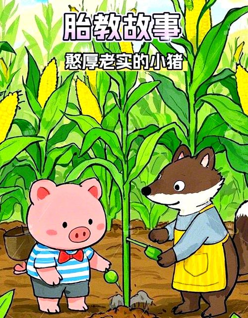 爱生气的小猪睡前故事