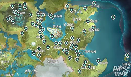 原神风神瞳地点