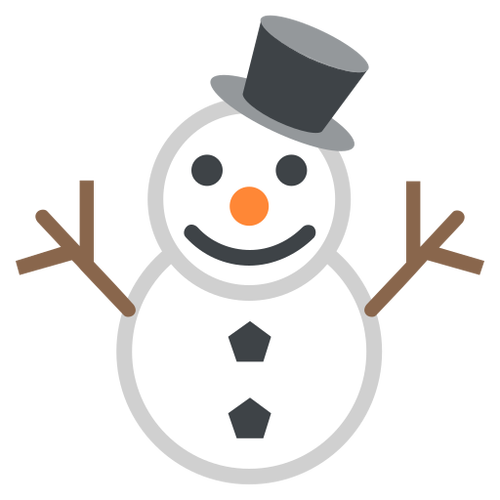空心雪人符号截图