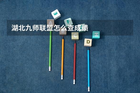 九师联盟联考用什么查分