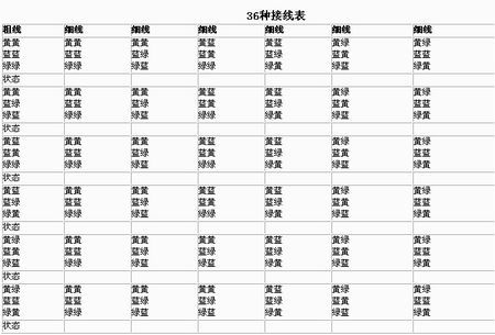 电机霍尔接线图36
