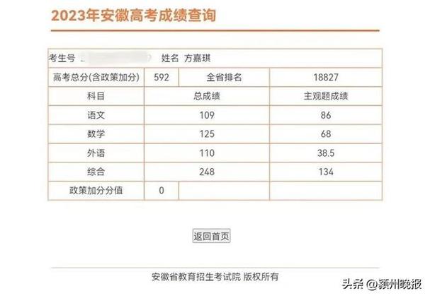 安徽大学期末成绩查询