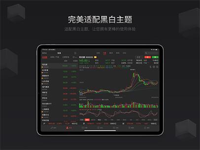 同花顺软件怎么设置黑色背景