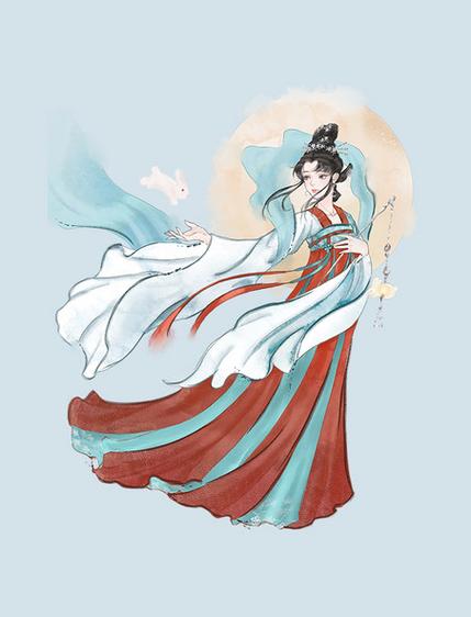 嫦娥动漫古风