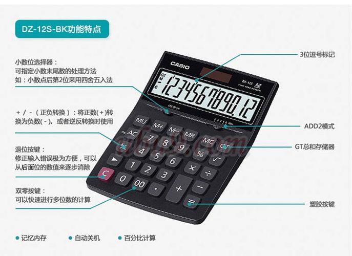 学生计算器按键的名称和功能