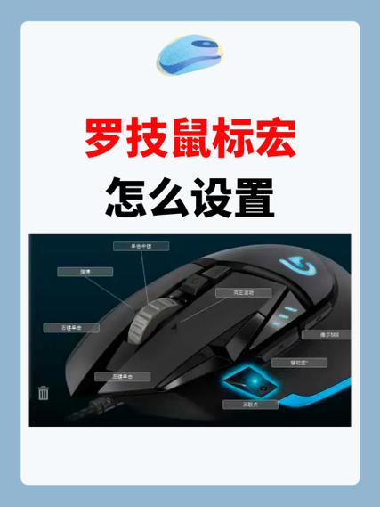 罗技G402宏设置教程