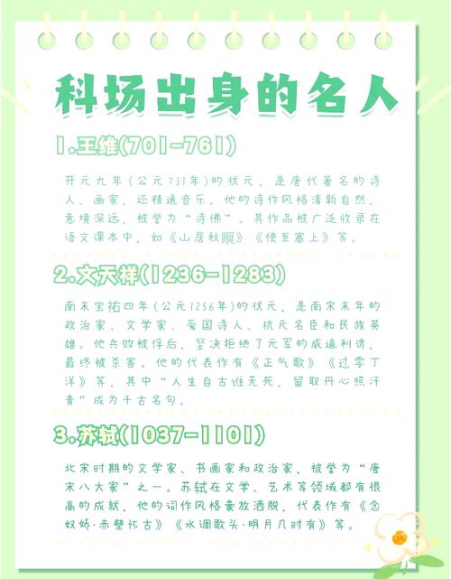 科举考试屡次不中的名人