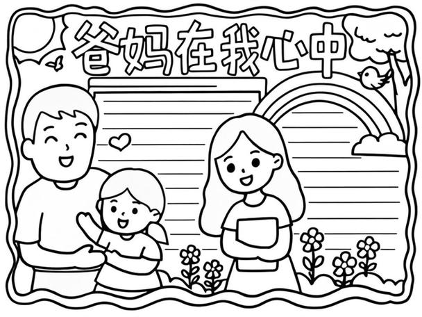 爸爸妈妈在我心目中是什么样的人