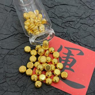 金店卖金豆子吗