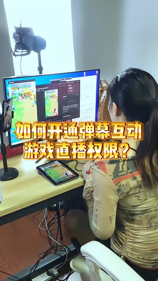 手机直播游戏怎么看弹幕