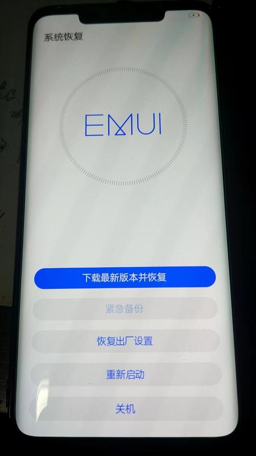 华为mate20pro黑屏