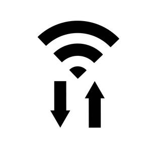 手机wifi上下箭头符号的含义