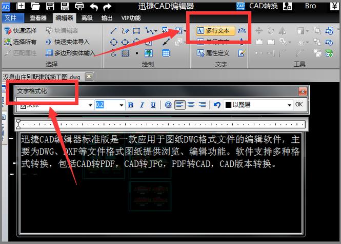 cad输入文字