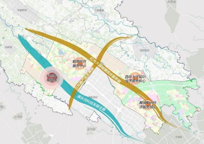 郫都区五环路拆迁公告