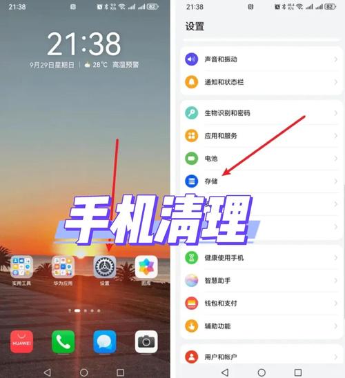 荣耀手机碎片整理在哪里截图