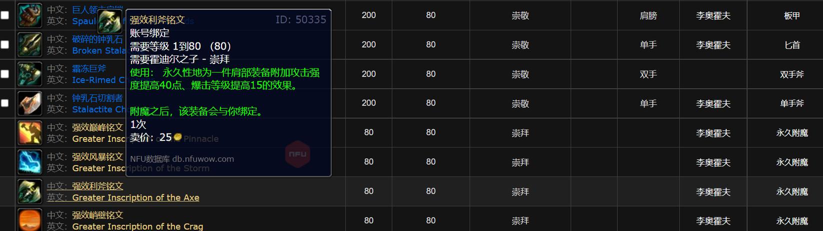 魔兽世界怀旧服声望等级游戏截图