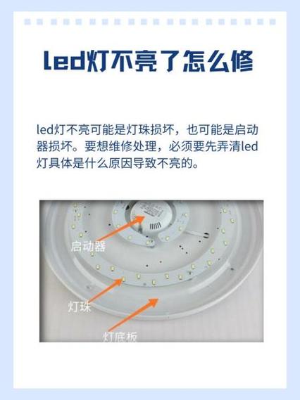 节能灯一会亮一会不亮怎么修