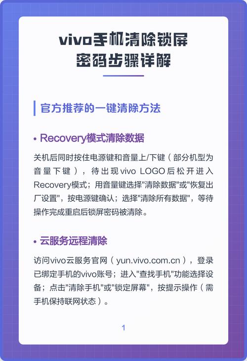vivo手机直接解除锁屏密码