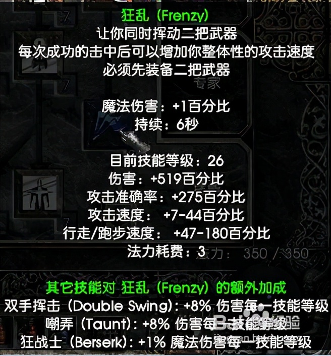 暗黑2野蛮人加点攻略狂乱 (暗黑2野蛮人加点攻略狂乱怎么打)