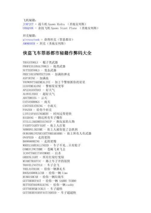 侠盗飞车作弊器1.0截图