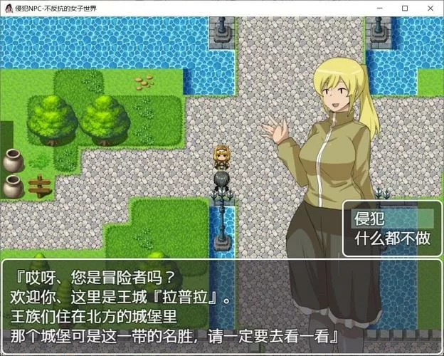可以强X女NPC的手机游戏