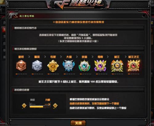 cf枪王排位段位相差多少能排 (cf枪王排位段位相差多少能排端游)