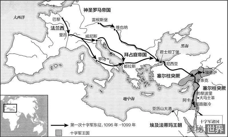 十字军的巡逻路线 (十字军的巡逻路线是什么)