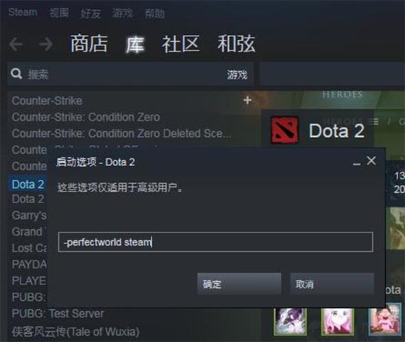 dota2国服启动项