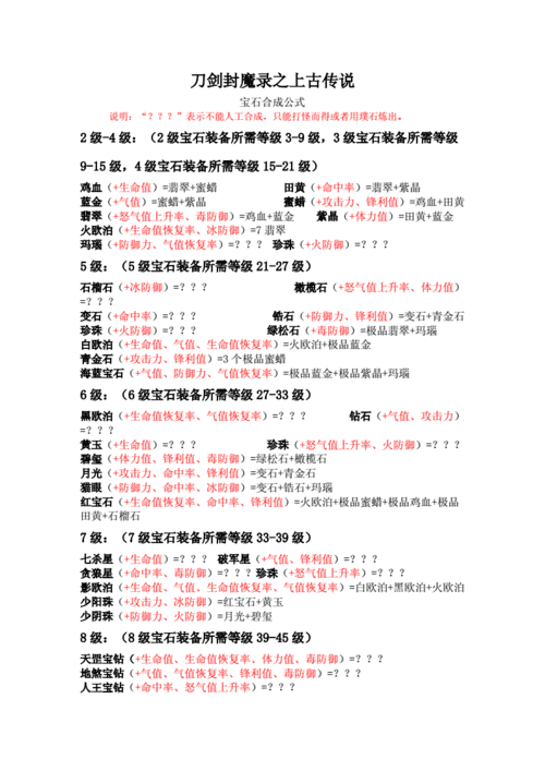 刀剑封魔录秘籍代码大全