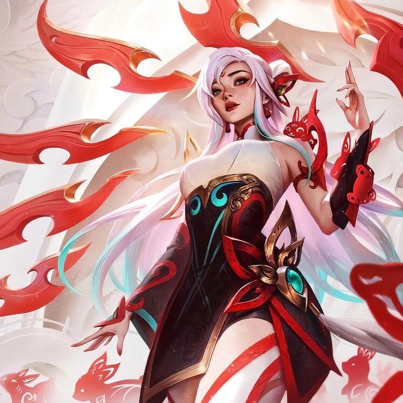 刀妹剪纸仙灵壁纸
