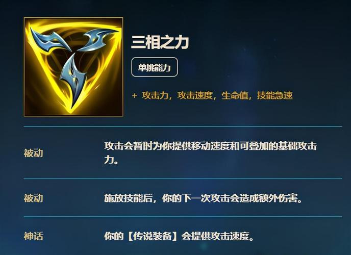 LOL三相之力
