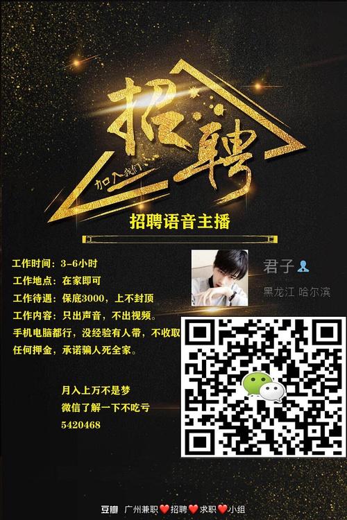 豆瓣配音小组兼职截图