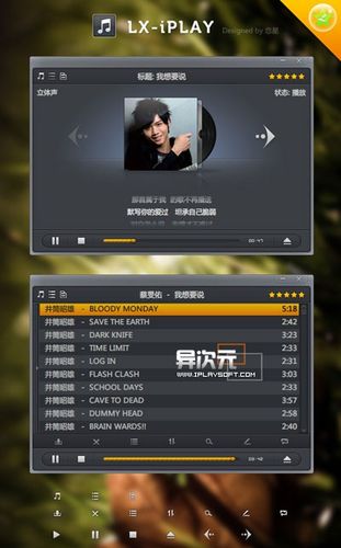 千千静听 皮肤