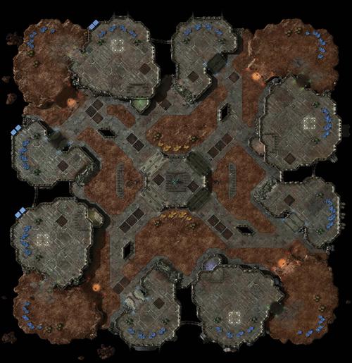 星际争霸1.08地图