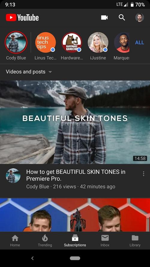 YOUTUBE浏览网页手机版