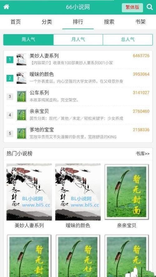 第一版主小说网1.0
