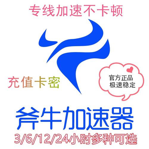 斧牛加速器收费标准