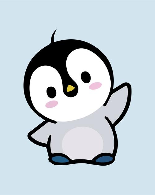 企鹅动漫图片呆萌