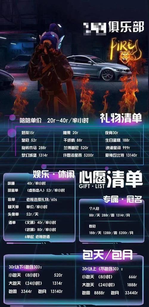 点卡收费游戏一览表