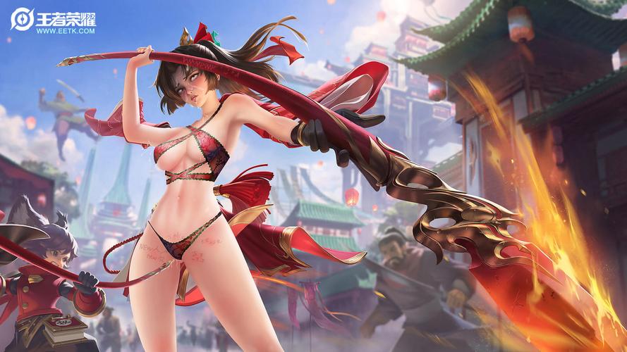 王者荣耀所有女角色无布料无爱心