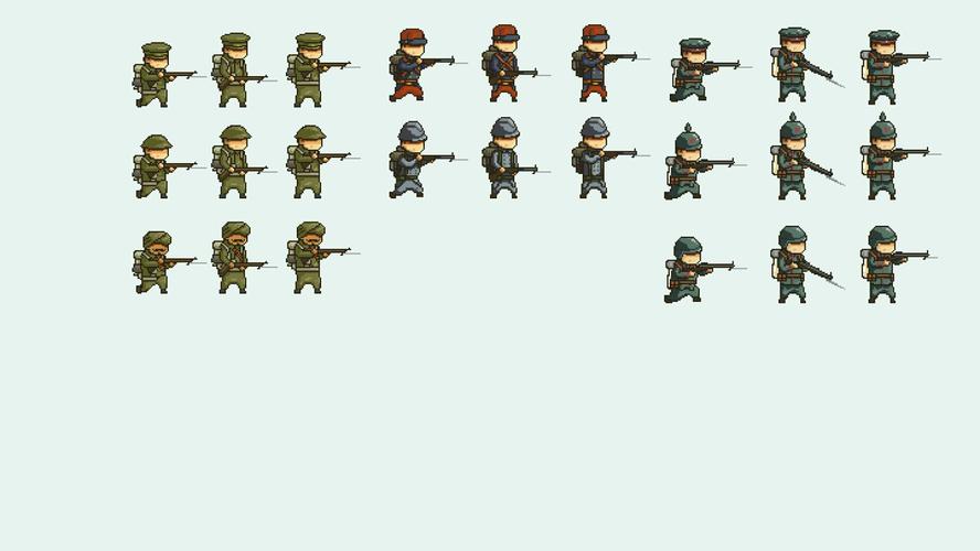像素士兵全部系列