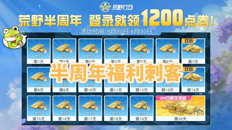 荒野行动领取1万点券