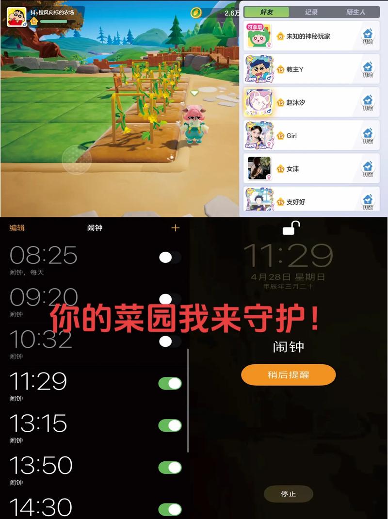 如何查看自己偷菜的记录