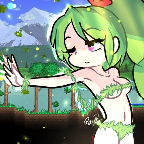 泰拉瑞亚NPC娘化模组截图