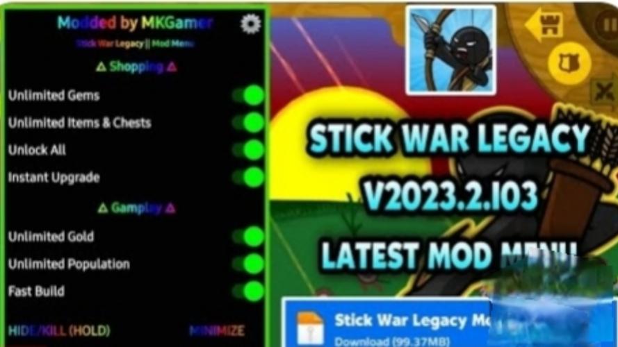 火柴人战争openmod修改器版