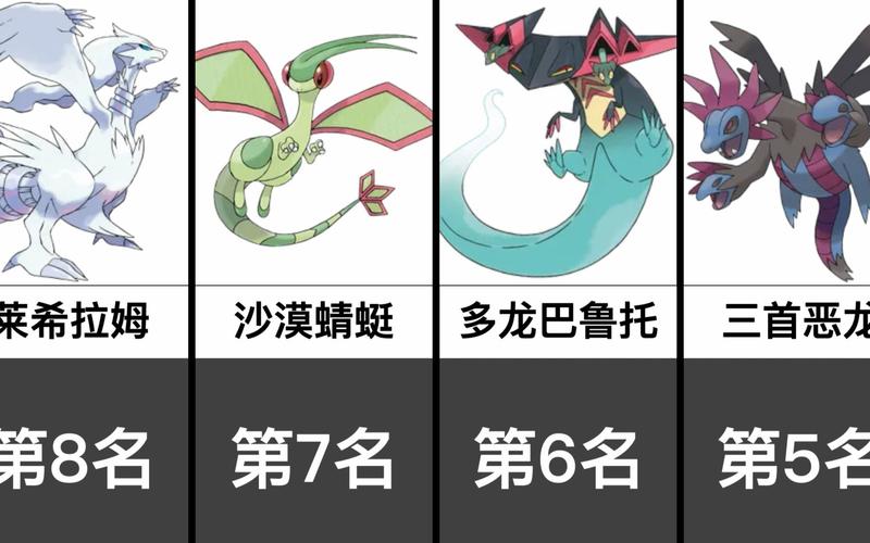 十大最强龙系宝可梦推荐