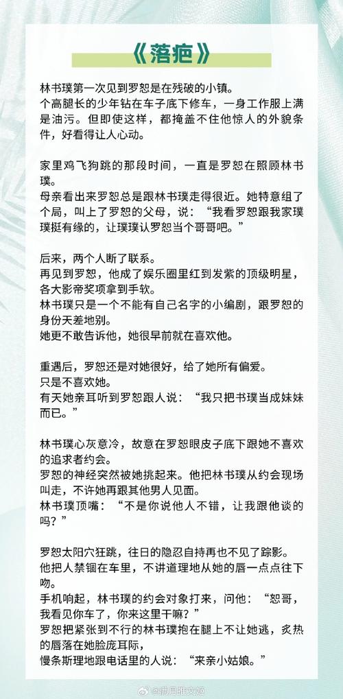 落疤罗恕林书璞TXT