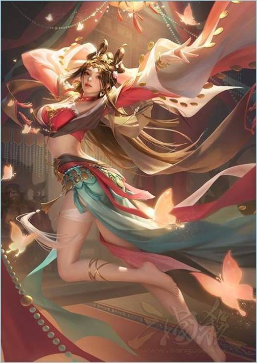 三国杀女将露乳