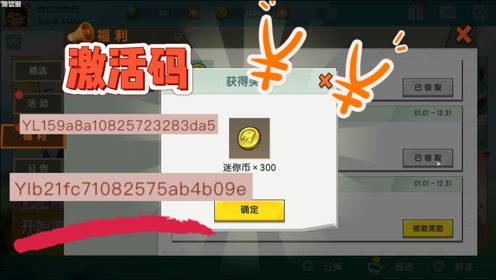 1000000迷你币激活码新2021永不过期